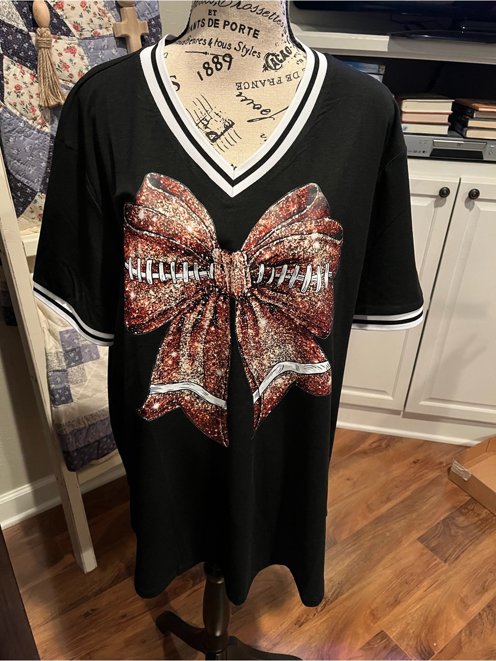 Women's Football Bow Top